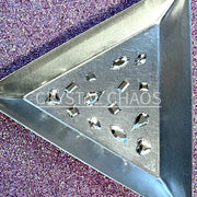 Magnifique, Non-Hotfix PRECIOSA Crystals Mixed Shape Pack 14pc - Clear Crystal - Crystal Chaos