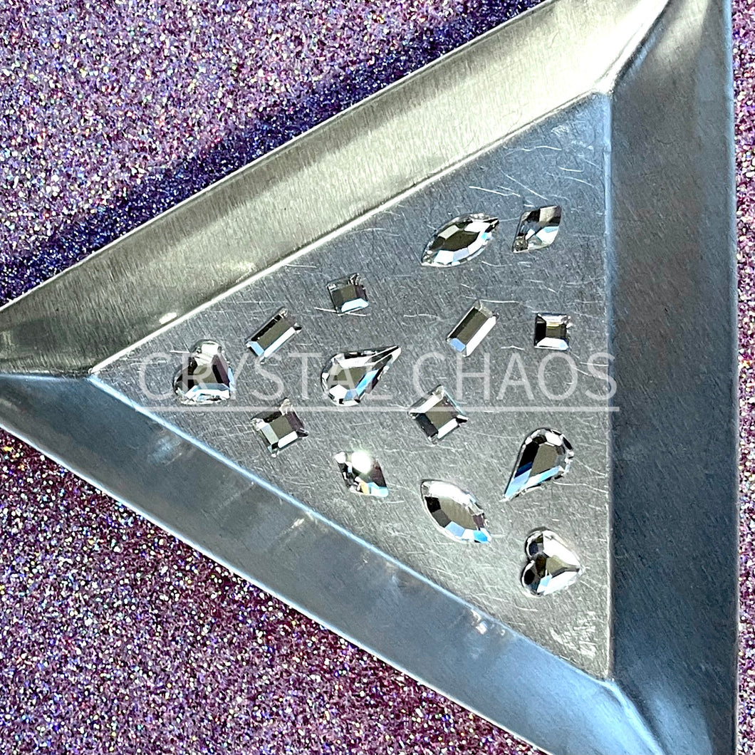 Magnifique, Non-Hotfix PRECIOSA Mixed Shape Pack 14pc - Clear Crystal