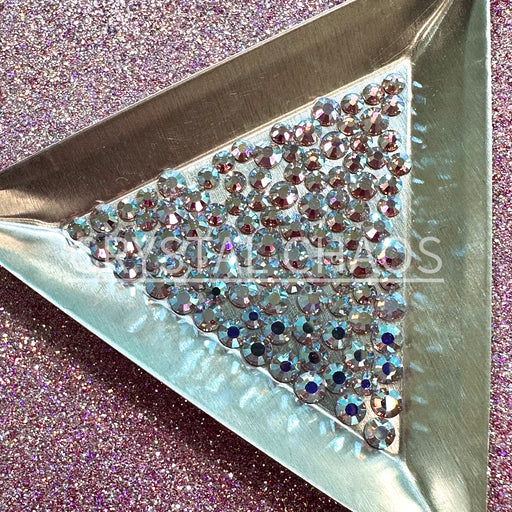 Pale Lilac AB, Non-Hotfix PRECIOSA Crystals Mixed Size Pack SS12/SS16 100pc - Crystal Chaos