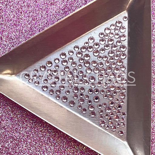 Pale Lilac, Non-Hotfix PRECIOSA Crystals Mixed Size Pack SS6/SS8/SS10 150pc - Crystal Chaos