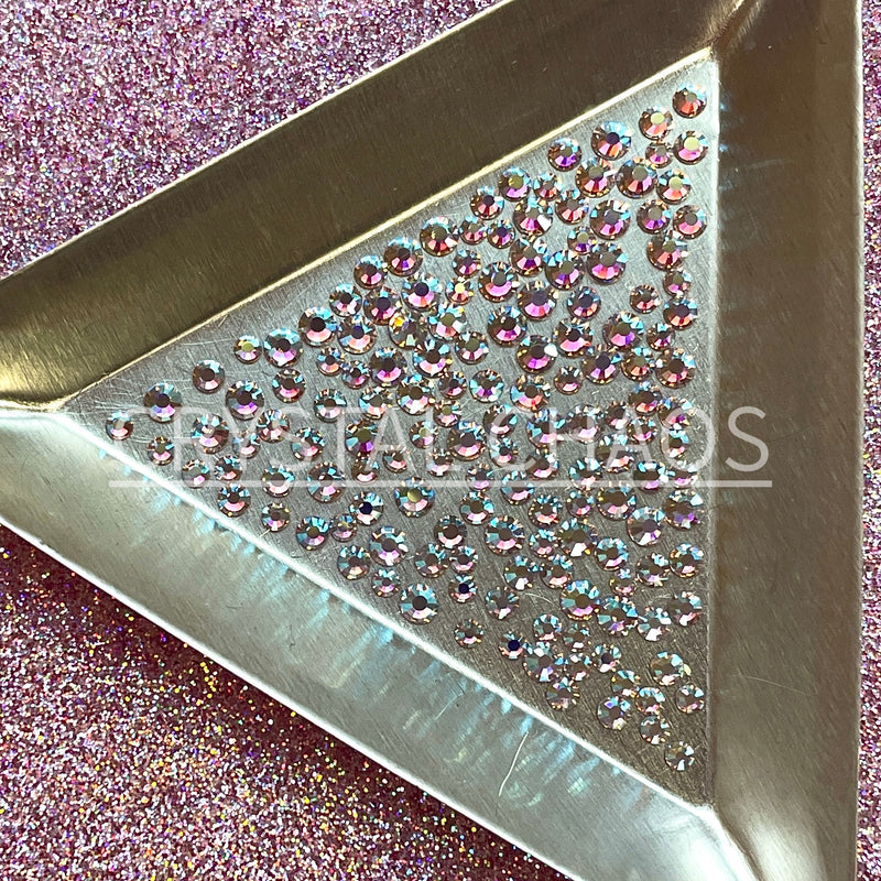 Pale Lilac AB, Non-Hotfix PRECIOSA Crystals Mixed Size Pack SS6/SS8/SS10 150pc - Crystal Chaos