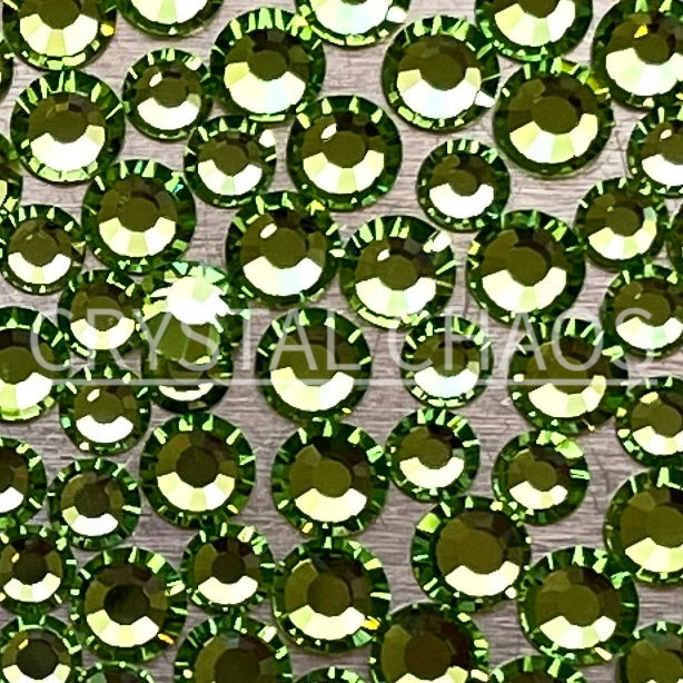 Peridot, Non-Hotfix PRECIOSA Crystals Mixed Size Pack SS12/SS16 100pc - Crystal Chaos