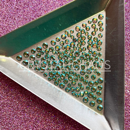 Peridot AB, Non-Hotfix PRECIOSA Crystals Mixed Size Pack SS6/SS8/SS10 150pc - Crystal Chaos