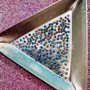 Dainty, Non-Hotfix PRECIOSA Crystals Mixed Colour Pack, Psychedelia AB 160pc - Crystal Chaos