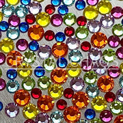 Psychedelia, Non-Hotfix PRECIOSA Crystals Mixed Colour Pack 200pc - Crystal Chaos