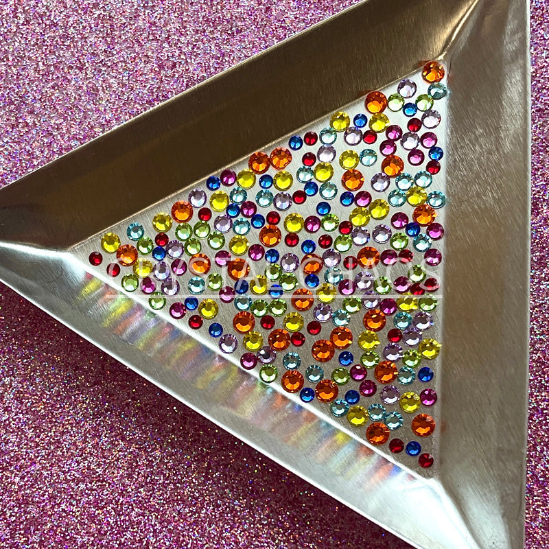 Psychedelia, Non-Hotfix PRECIOSA Crystals Mixed Colour Pack 200pc - Crystal Chaos