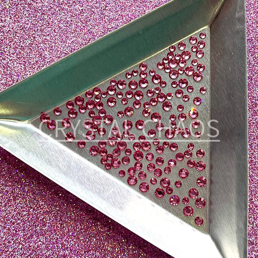 Rose, Non-Hotfix PRECIOSA Crystals Mixed Size Pack SS5/SS7/SS9 150pc - Crystal Chaos