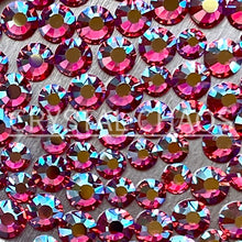 Load image into Gallery viewer, Rose AB, Non-Hotfix PRECIOSA Crystals Mixed Size Pack SS12/SS16 100pc
