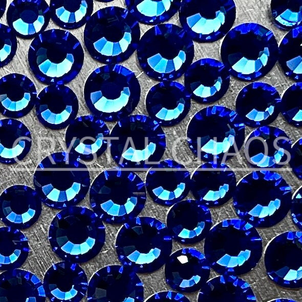 Sapphire, Non-Hotfix PRECIOSA Crystals Mixed Size Pack SS12/SS16 100pc - Crystal Chaos