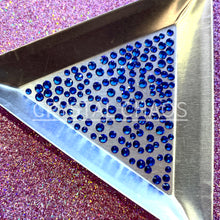 Load image into Gallery viewer, Sapphire, Non-Hotfix PRECIOSA Crystals Mixed Size Pack SS5/SS7/SS9 150pc
