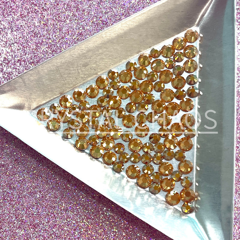 Sunrise, Non-Hotfix PRECIOSA Crystals Mixed Size Pack SS12/SS16 100pc - Crystal Chaos