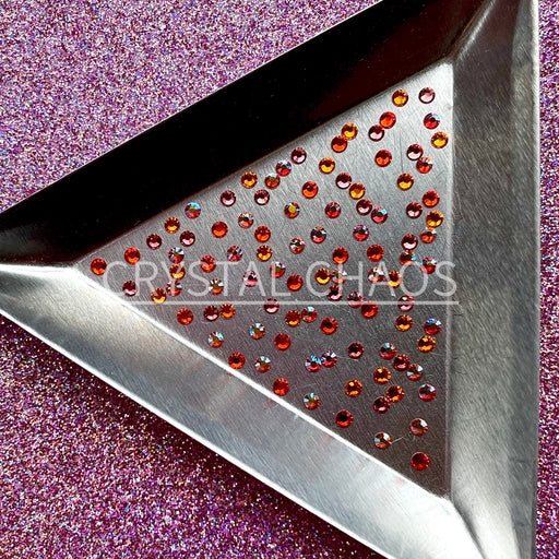Dainty, Non-Hotfix PRECIOSA Crystals Mixed Colour Pack, Tigerlilly 100pc - Crystal Chaos