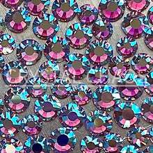 Load image into Gallery viewer, Violet AB, Non-Hotfix PRECIOSA Crystals Mixed Size Pack SS12/SS16 100pc
