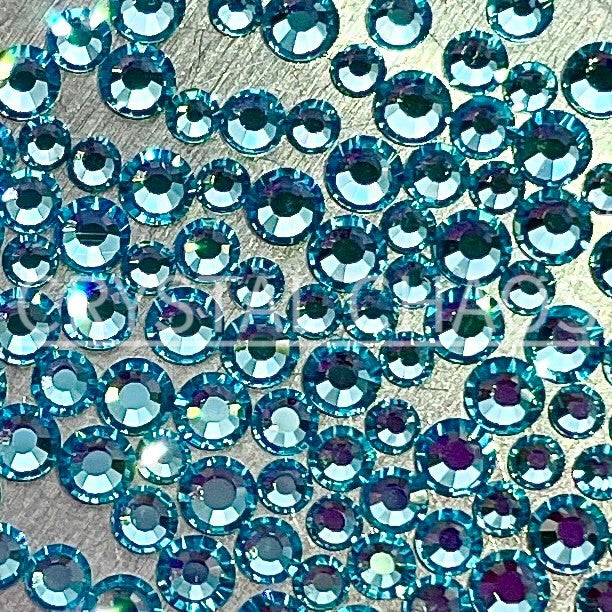Aqua Bohemica, Non-Hotfix PRECIOSA Crystals Mixed Size Pack SS5/SS7/SS9 150pc - Crystal Chaos