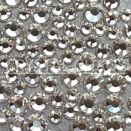 Argent Flare, Non-Hotfix PRECIOSA Crystals Mixed Size Pack SS6/SS7/SS10 150pc - Crystal Chaos