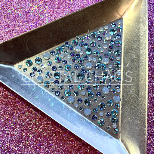 Atlantis, Non-Hotfix PRECIOSA Crystals Mixed Colour Pack 145pc - Crystal Chaos