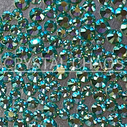 Flatback Crystals, Round, Non-Hotfix PRECIOSA, Caribbean Sea AB - Crystal Chaos