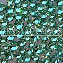 Load image into Gallery viewer, Flatback Crystals, Round, Non-Hotfix PRECIOSA, Caribbean Sea
