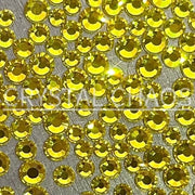 Citrine, Non-Hotfix PRECIOSA Crystals Mixed Size Pack SS6/SS7/SS9 150pc - Crystal Chaos