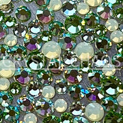 Elvish, Non-Hotfix PRECIOSA Crystals Mixed Colour Pack 145pc - Crystal Chaos
