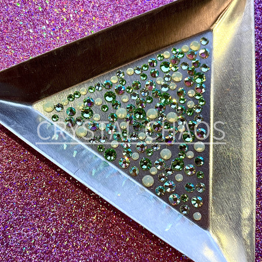 Elvish, Non-Hotfix PRECIOSA Crystals Mixed Colour Pack 145pc - Crystal Chaos