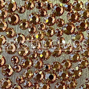 Golden Honey, Non-Hotfix PRECIOSA Crystals Mixed Size Pack SS5/SS7/SS9 150pc - Crystal Chaos