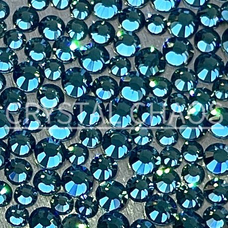 Indicolite, Non-Hotfix PRECIOSA Crystals Mixed Size Pack SS6/SS8/SS10 150pc - Crystal Chaos