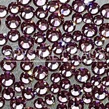 Load image into Gallery viewer, Flatback Crystals, Round, Non-Hotfix PRECIOSA, Light Amethyst
