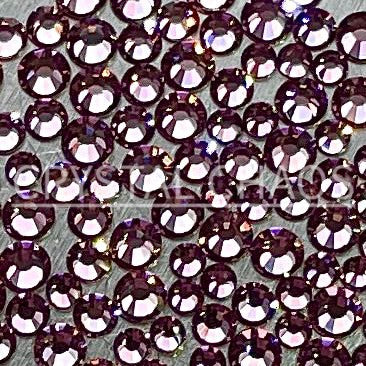 Flatback Crystals, Round, Non-Hotfix PRECIOSA, Light Amethyst - Crystal Chaos