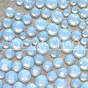 Light Sapphire Opal, Non-Hotfix PRECIOSA Crystals Mixed Size Pack SS5/SS8/SS10 150pc - Crystal Chaos