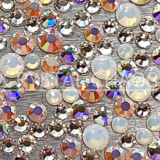 Pegasus, Non-Hotfix PRECIOSA Crystals Mixed Colour Pack 145pc - Crystal Chaos