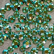 Peridot AB, Non-Hotfix PRECIOSA Crystals Mixed Size Pack SS6/SS8/SS10 150pc - Crystal Chaos