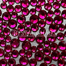 Load image into Gallery viewer, Ruby, Non-Hotfix PRECIOSA Crystals Mixed Size Pack SS6/SS8/SS10 150pc
