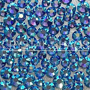 Sapphire AB, Non-Hotfix PRECIOSA Crystals Mixed Size Pack SS6/SS8/SS10 150pc - Crystal Chaos