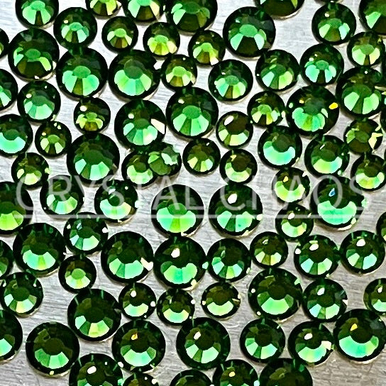 Shamrock, Non-Hotfix PRECIOSA Crystals Mixed Size Pack SS6/SS8/SS10 150pc - Crystal Chaos