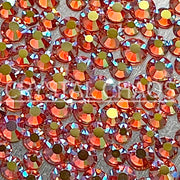Flatback Crystals, Round, Non-Hotfix PRECIOSA, Sun AB - Crystal Chaos