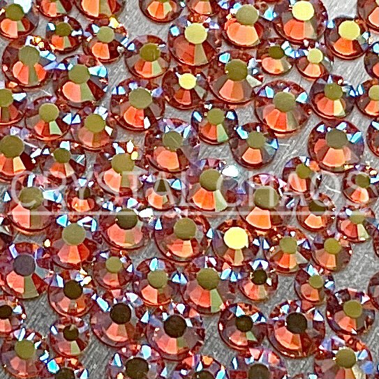 Flatback Crystals, Round, Non-Hotfix PRECIOSA, Sun AB - Crystal Chaos