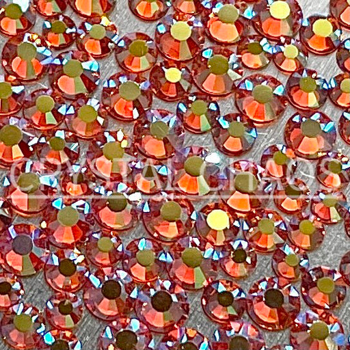 Flatback Crystals, Round, Non-Hotfix PRECIOSA, Sun AB - Crystal Chaos
