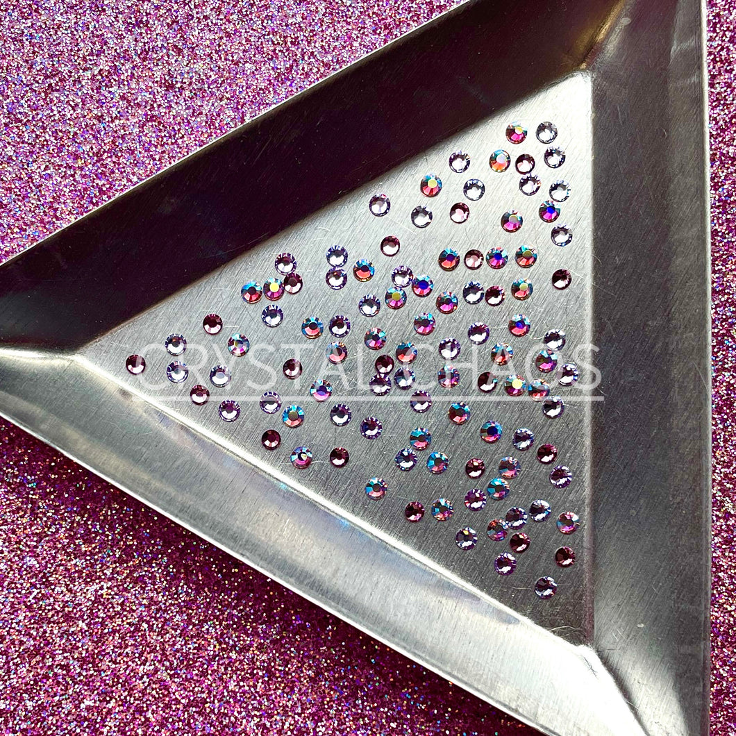 Dainty, Non-Hotfix PRECIOSA Crystals Mixed Colour Pack, Wisteria 100pc