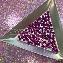 Load and play video in Gallery viewer, Fuchsia, Non-Hotfix PRECIOSA Crystals Mixed Size Pack SS12/SS16 100pc
