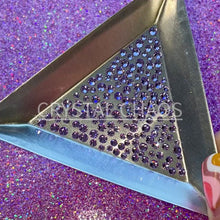 Load and play video in Gallery viewer, Violet, Non-Hotfix PRECIOSA Crystals Mixed Size Pack SS6/SS8/SS10 150pc
