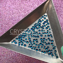 Load and play video in Gallery viewer, Capri Blue, Non-Hotfix PRECIOSA Crystals Mixed Size Pack SS5/SS7/SS9 150pc
