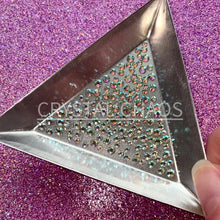 Load and play video in Gallery viewer, Chrysolite AB, Non-Hotfix PRECIOSA Crystals Mixed Size Pack SS6/SS8/SS10 150pc
